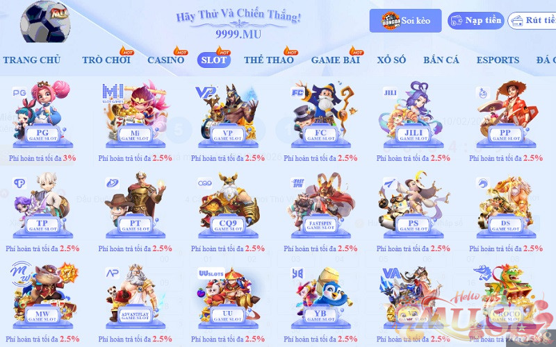 Luật chơi Nổ Hũ Mu88